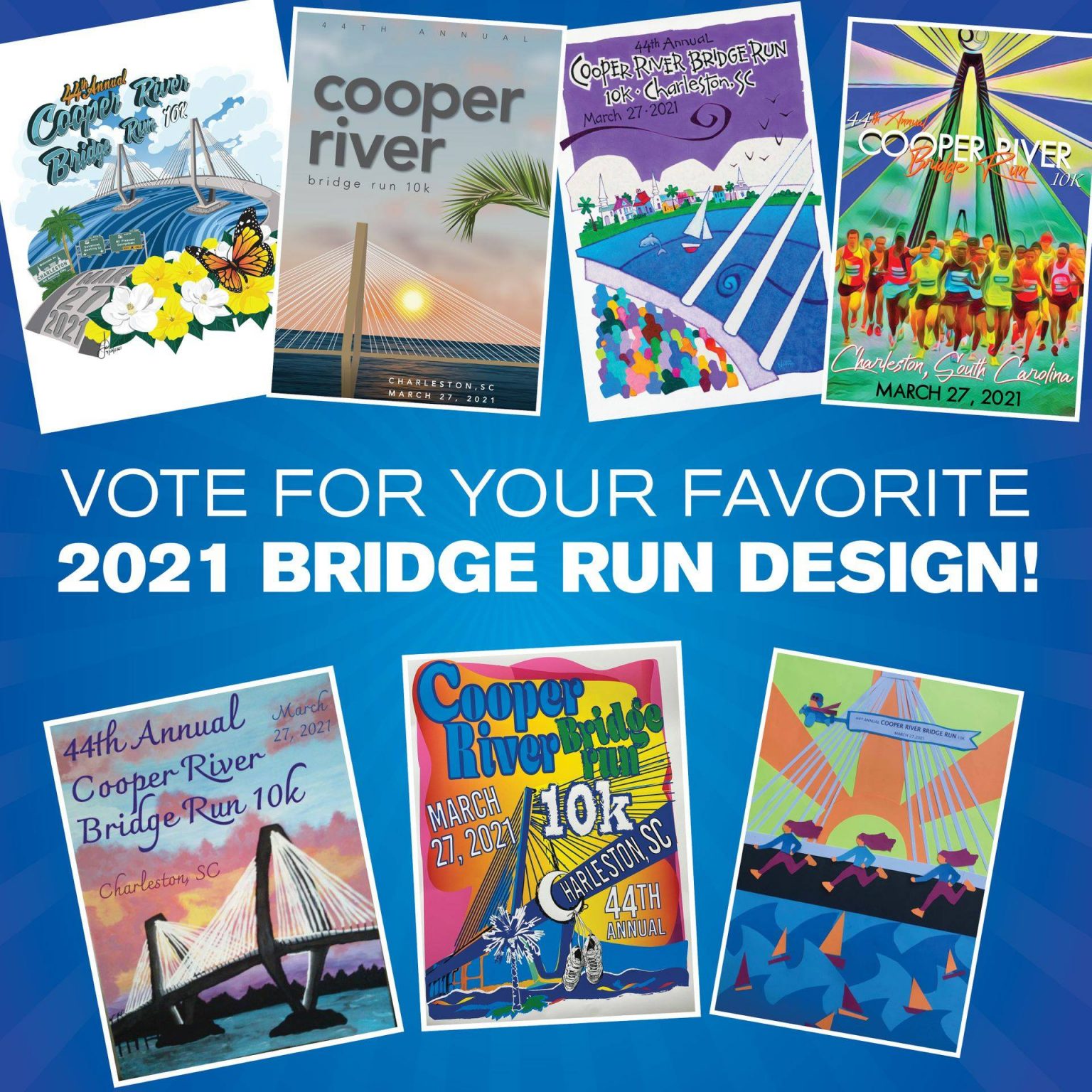 Cooper River Bridge Run | Shirt Design Contest