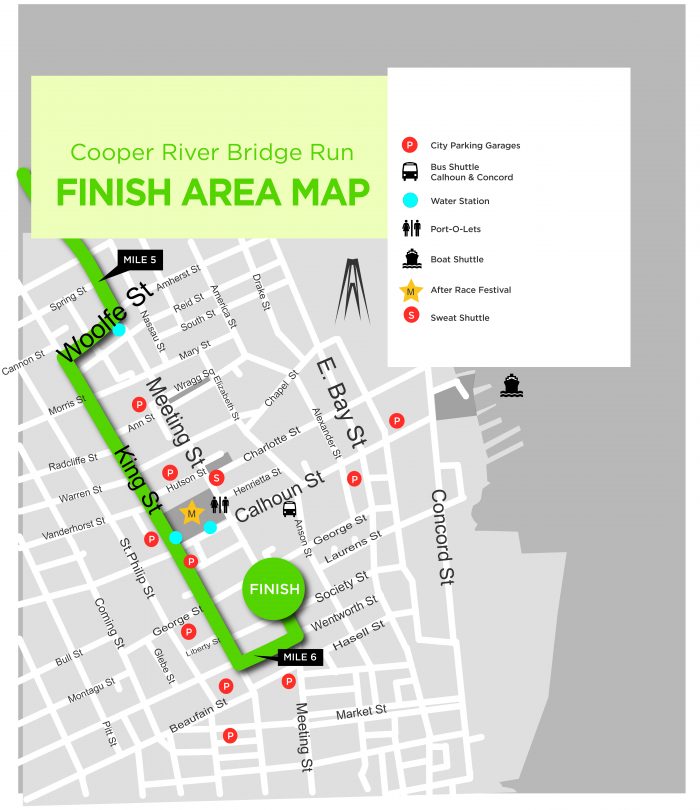 Cooper River Bridge Run | Finish Festival